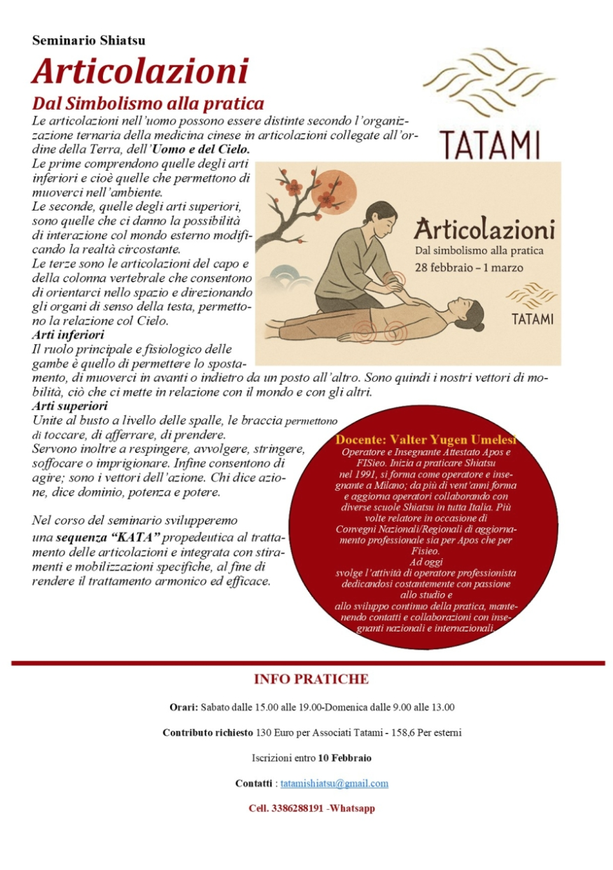 NON PIÙ DISPONIBILE - "Articolazioni - Dal simbolismo alla pratica"
